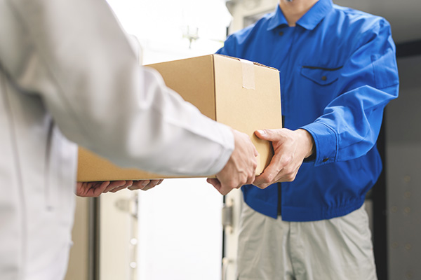 丁寧な取り扱い